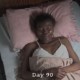 HIVにかかりやせ細っていく女性の動画。だが、この女性の動画には秘密があった…